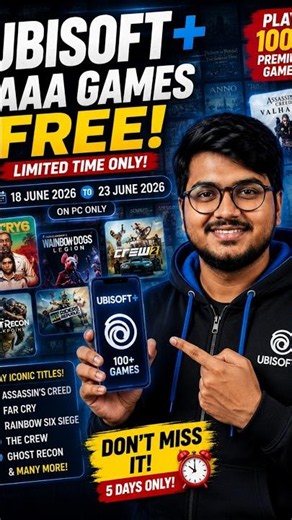 😳 FREE Ubisoft+ Premium! Play AAA Games Before It's Gone 💀