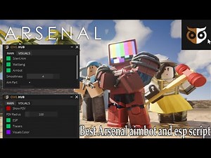 THE GREATEST ROBLOX ARSENAL SCRIPT GUI! |OWL HUB| (PASTEBIN 2022)