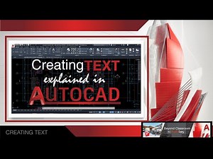 CREATING TEXT IN AUTOCAD 2021