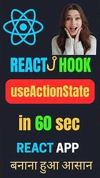 useActionState Hook in React Explained 🚀 | React Tutorial #shorts #reactjs #programming