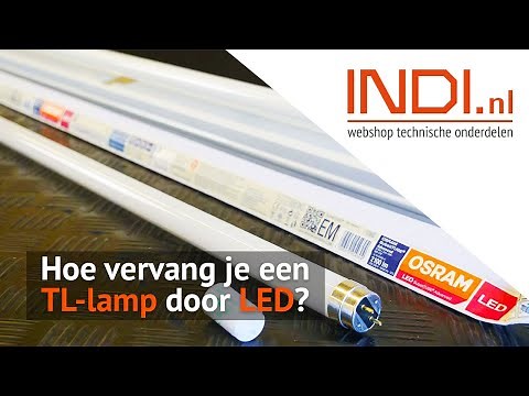 Hoe vervang je een TL-lamp door LED?