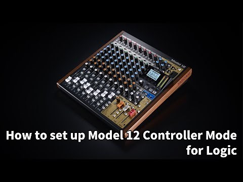 How to set up Model 12 Controller Mode for Logic
