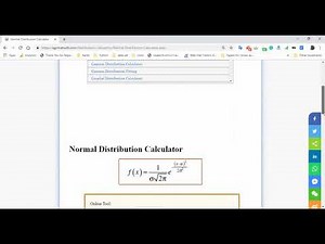 Normal Distribution Calculator