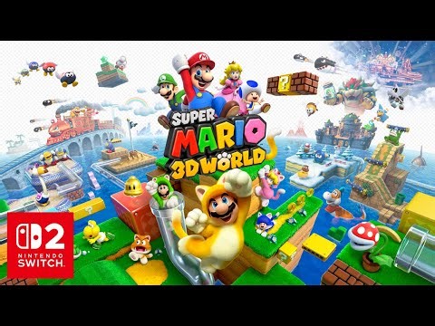 Super Mario 3D World - Full Game 100% (Switch 2 4K)