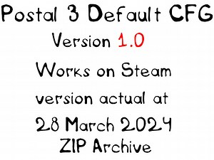 default cfg file