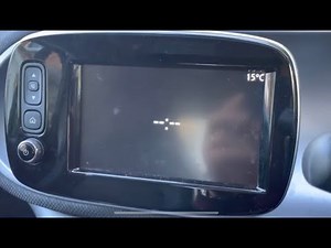How to update the car stereo of the Smart