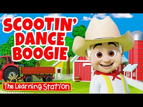 Scootin' Dance Boogie ♫ Country Line Dance For Kids ♫ Dance ♫ Kids Songs by The Learning Station