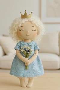 Tilda-style Cloth Doll Sewing Pattern: 10cm Soft Doll (PDF) - Etsy