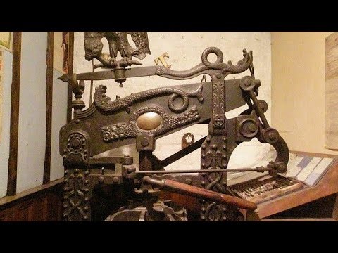THE INVENTION OF THE PRINTING PRESS