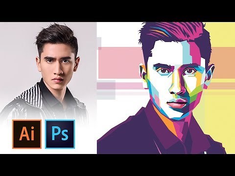 WPAP Tutorial - IllUSTRATOR/PHOTOSHOP