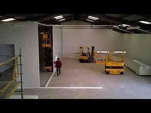 Construction de la chambre froide