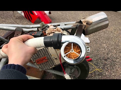 $50 Pocket Bike Electirc Turbo Install and Test Ride