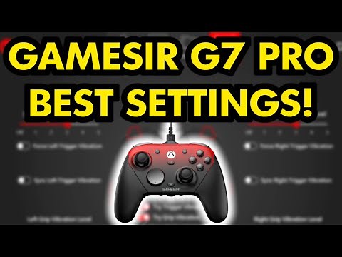 NEW BEST GameSir G7 Pro Settings!