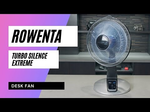Rowenta Turbo Silence Extreme Desk Fan