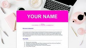 Free CV template