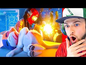 Reacting to the KIT ORIGIN STORY! (Fortnite Short Film)