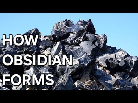 HOW OBSIDIAN FORMS 📚
