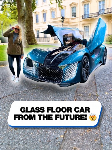 Futuristic Car with See-Through Floor Revealed