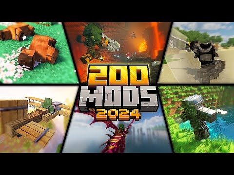 TOP 200 Mods For Minecraft OF ALL TIME | 1.20.4/1.16.5/1.12.2 (Forge/Fabric)