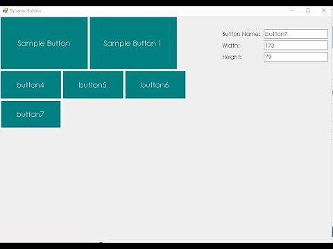 C# winform Dynamic Buttons Runtime
