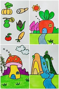 24K views · 263 reactions | Easy Drawings for Kids: Step-by-Step How to Draw | Simple Drawings | Facebook