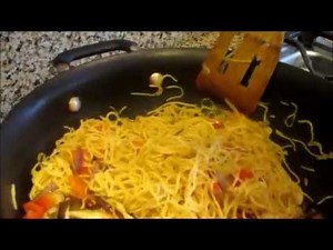How to make chow mein noodle