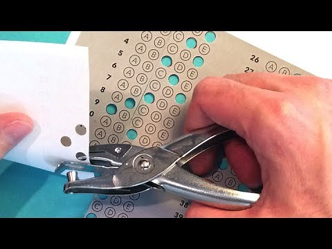 Insanely Fast Scoring of Bubble Answer Sheets for Multiple Choice Tests