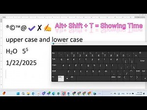 How to use Alt + X for Special Characters and Symbols