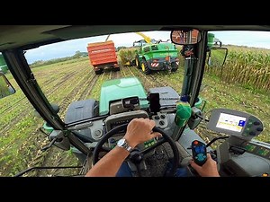 Cab View | Fendt 916 TMS | Mais Silage