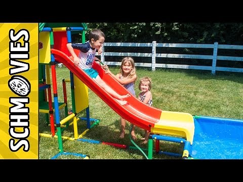 Our Kids Favorite Climbing Set and POOL! 🏊