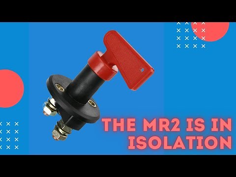 Installing a Battery Isolator / Cut-off / Kill Switch - MR2 Roadster Spyder 1ZZ