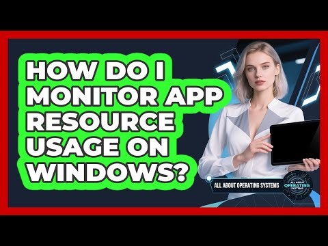 How Do I Monitor App Resource Usage on Windows?