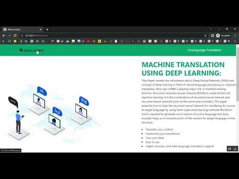 Machine Language Translate Flask App in Python Projects