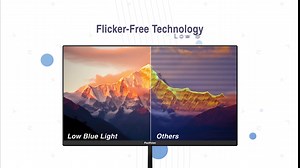 27 inch Monitor 1080p FHD, 100Hz, IPS Panel, Gaming & Office Computer Monitor, 3-Sided Frameless & Ultra Slim, VESA Mountable, 99% sRGB, Adaptive Sync, HDMI & VGA, Built-in Speakers