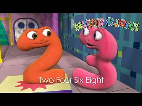 NUMBERJACKS | Two Four Six Eight | S1E41 | Full Episode