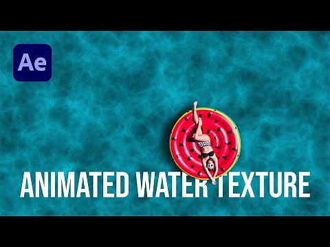 How to Create an Animated Water Texture in After Effects | Tutorial