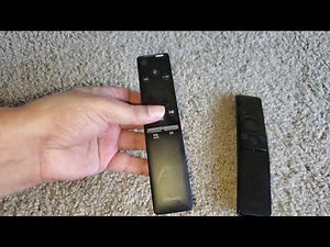 Pairing new remote with Samsung TV and changing batteries.