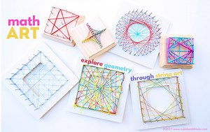 Math Art Idea: Explore Geometry Through String Art