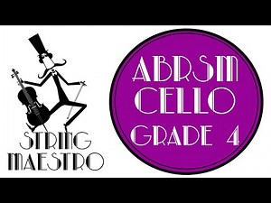 'Dance of the Snowmen' - Howard Blake. Cello Grade 4, ABRSM. "Ace that Exam!"