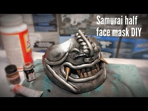 Samurai Face mask DIY build