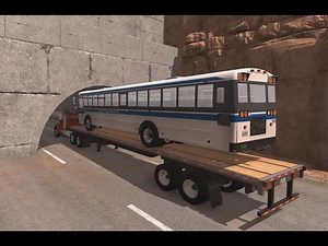 Low Clearance Crashes | BeamNG.drive