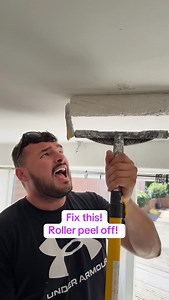 559K views · 5.9K reactions | Paint peeling off on your roller?! This is how to fix it like a pro #peeling #paint #roller #diy #decorating #painting #painter #foxy | Kris Fox Devos | Facebook