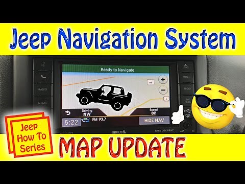 How to UPDATE Jeep Navigation System