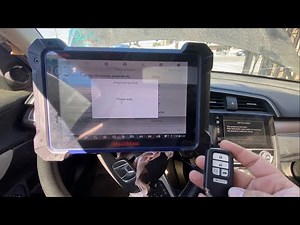 HONDA CIVIC 2016-2020 IM608 PRO SMART KEY PROGRAMMING (ALL KEYS LOST)