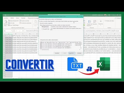 How to convert a TXT file to an Excel file