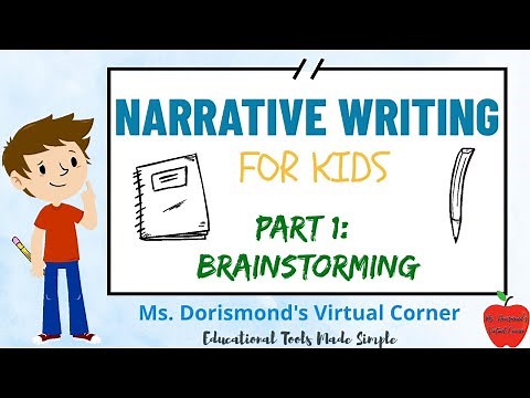 ✏️ Brainstorming a Narrative Writing Topic | Narrative Writing For Kids | Part 1