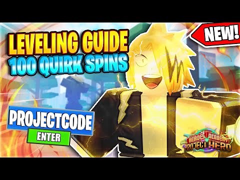 [All 19 Codes] Roblox Project Hero Level Guide! (Electricity Quirk!)