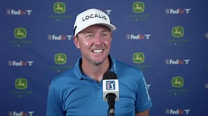 Jonas Blixt interview after Round 1 of John Deere