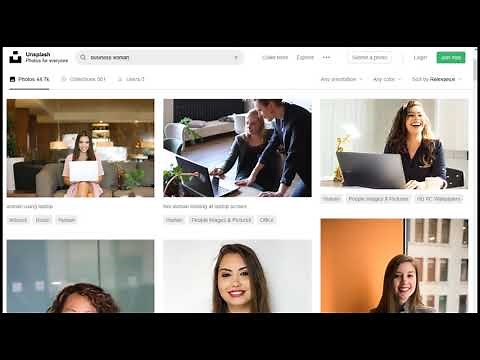 Finding Images For Your website and Using Unsplash