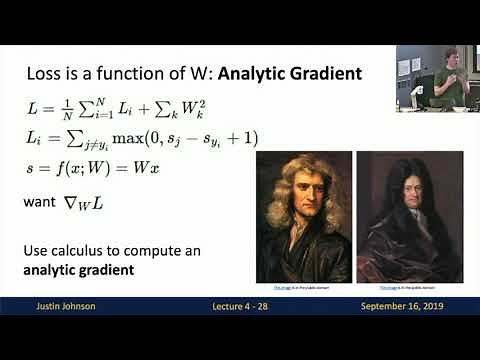 Lecture 4: Optimization